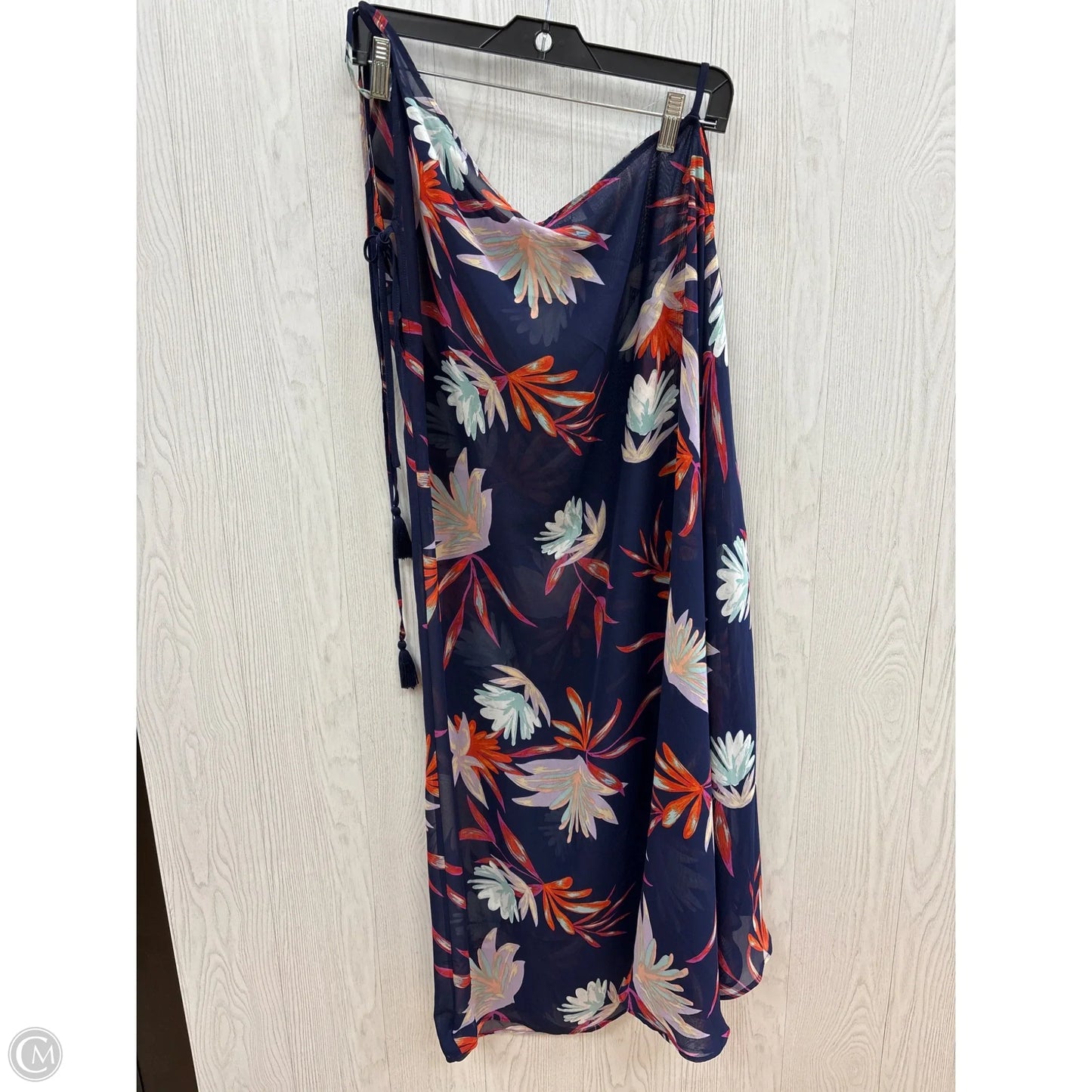 Swimwear Cover-up By Clothes Mentor In Navy, Size: S