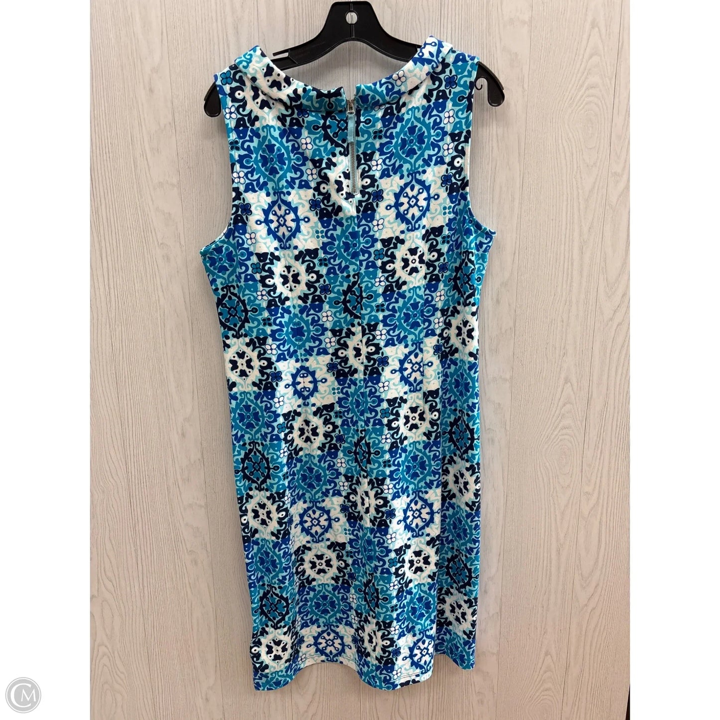 Dress Casual Short By Talbots In Blue, Size: L