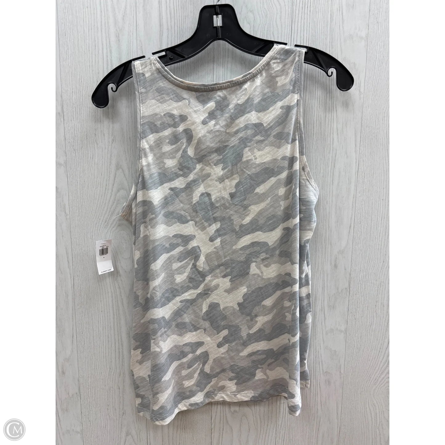 Top Sleeveless Basic By Old Navy In Camouflage Print, Size: S