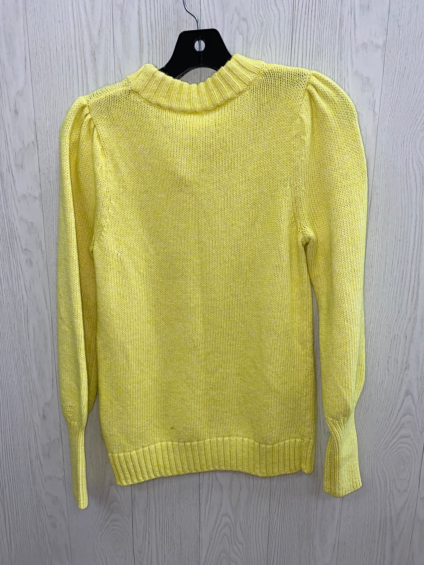 Sweater By Gap In Yellow, Size: Xs
