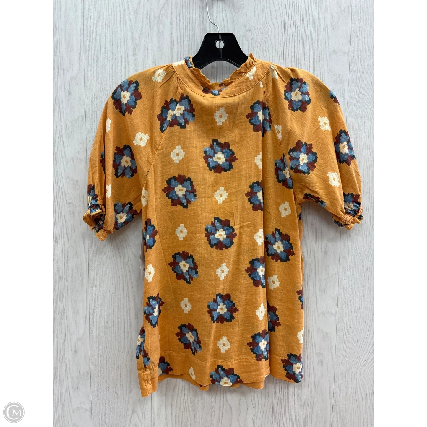 Top Short Sleeve By Sonoma In Orange, Size: Xs