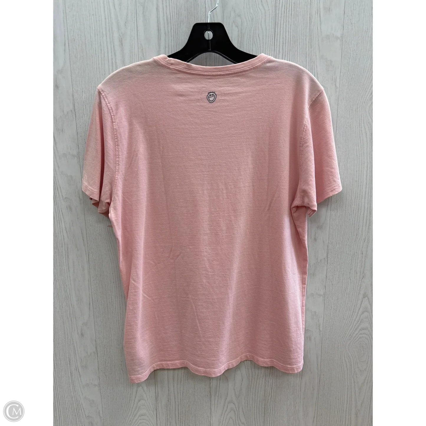 Top Short Sleeve Basic By Life Is Good In Pink, Size: M