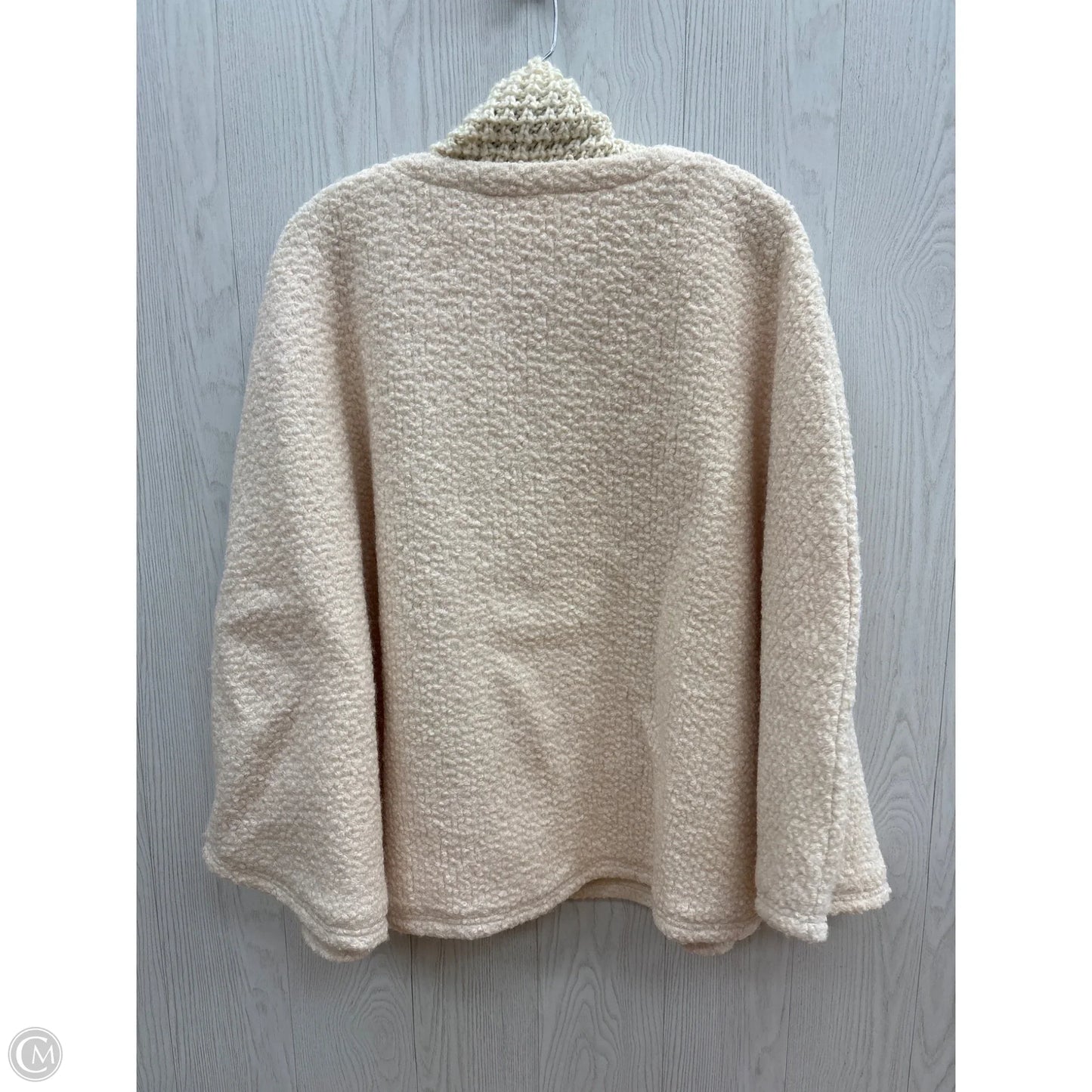 Shawl By Anthropologie In Cream, Size: Osfm