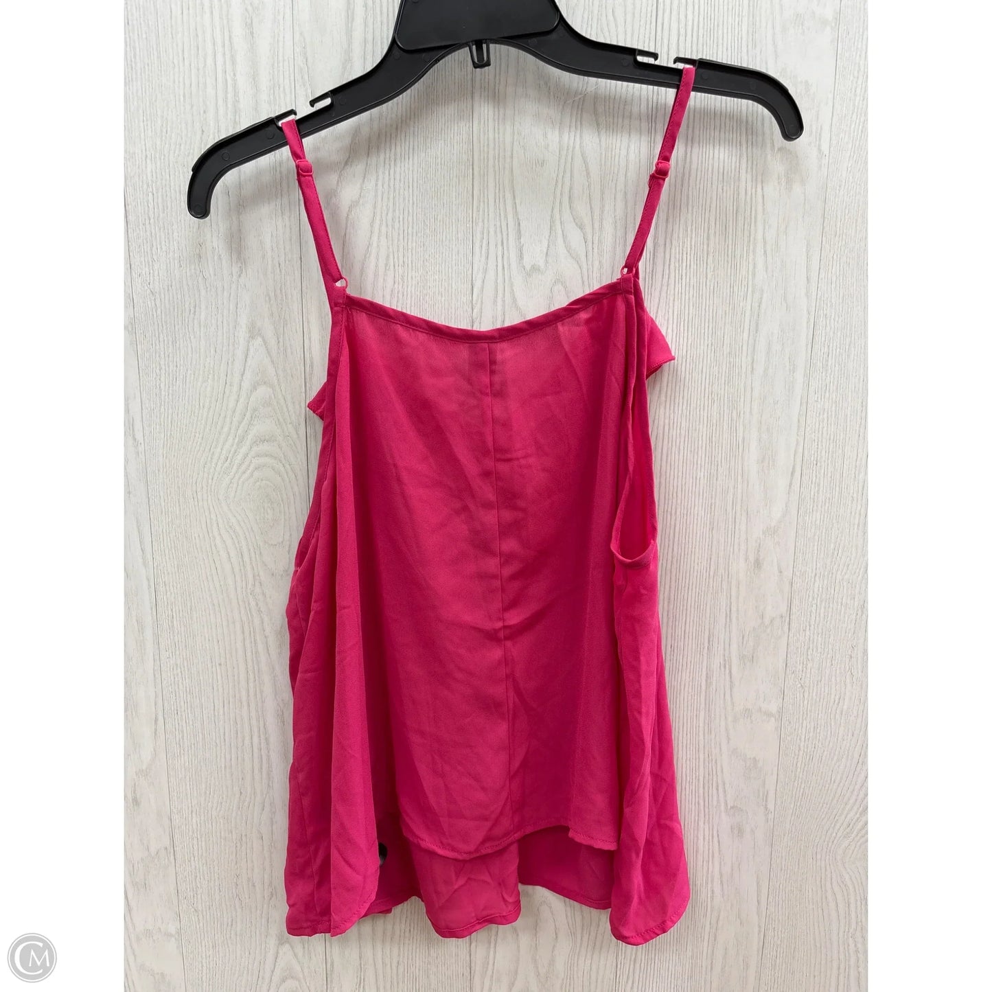 Top Cami By Clothes Mentor In Pink, Size: 1x