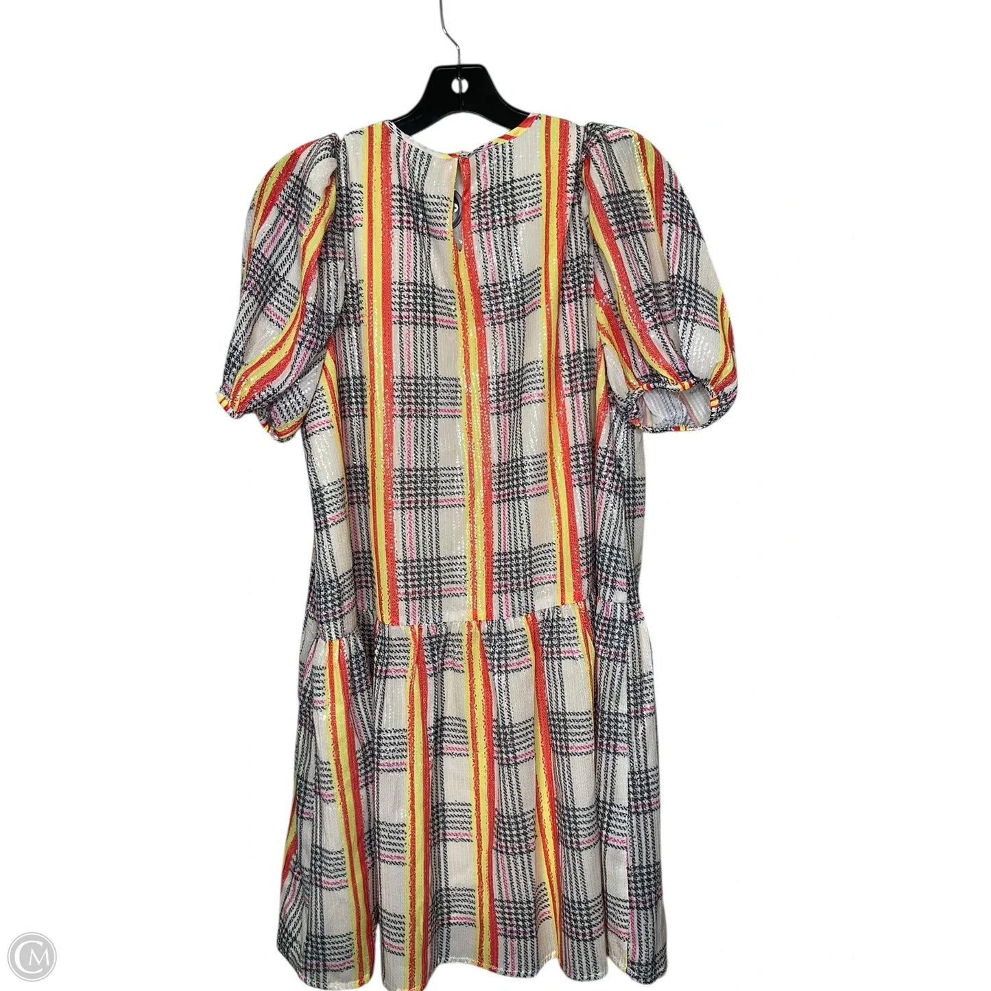 Dress Casual Short By English Factory In Plaid Pattern, Size: L
