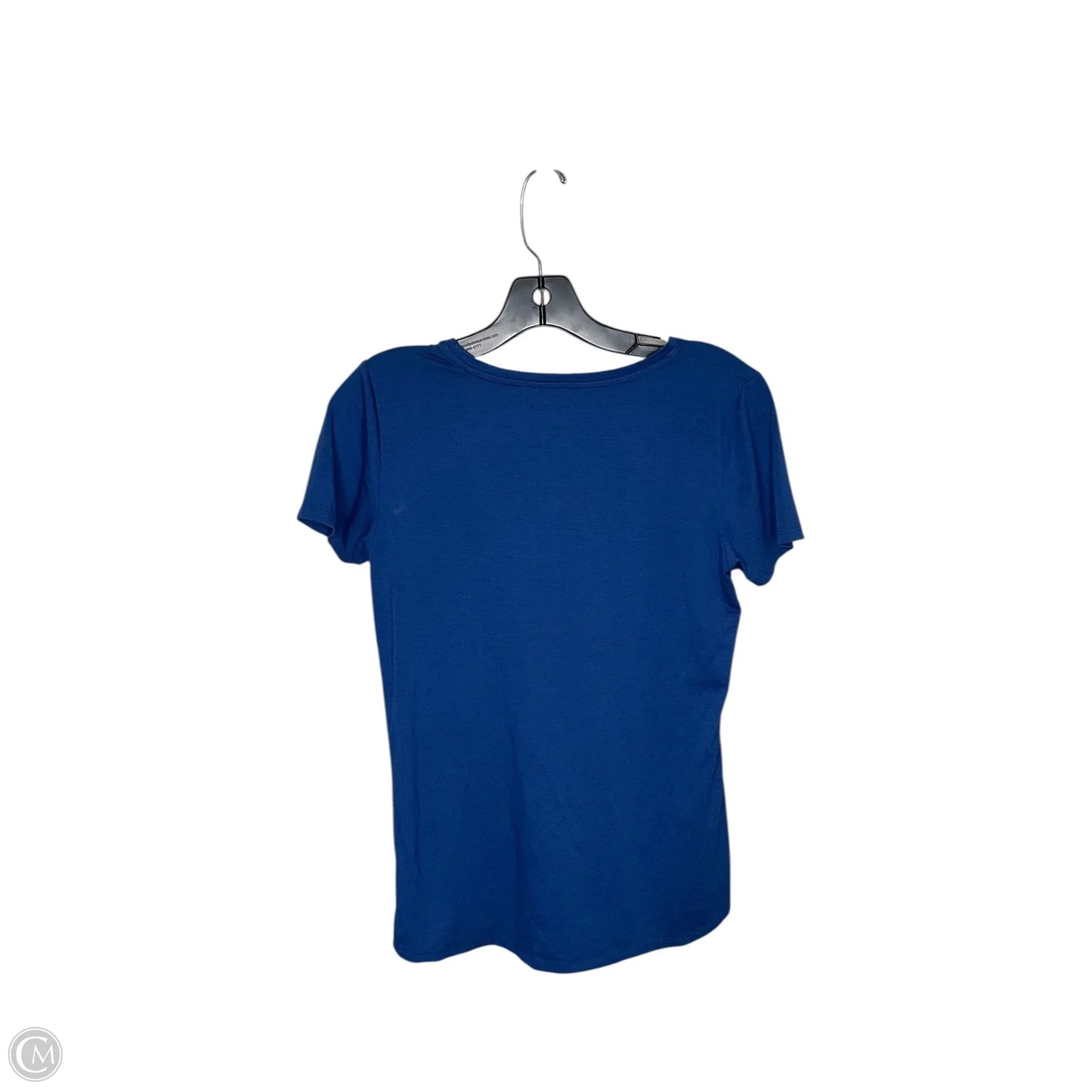 Athletic Top Short Sleeve By Athleta In Blue, Size: Xs
