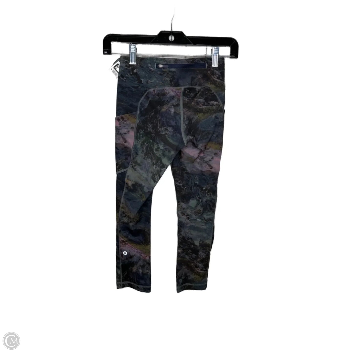 Athletic Leggings By Lululemon In Multi-colored, Size: 2