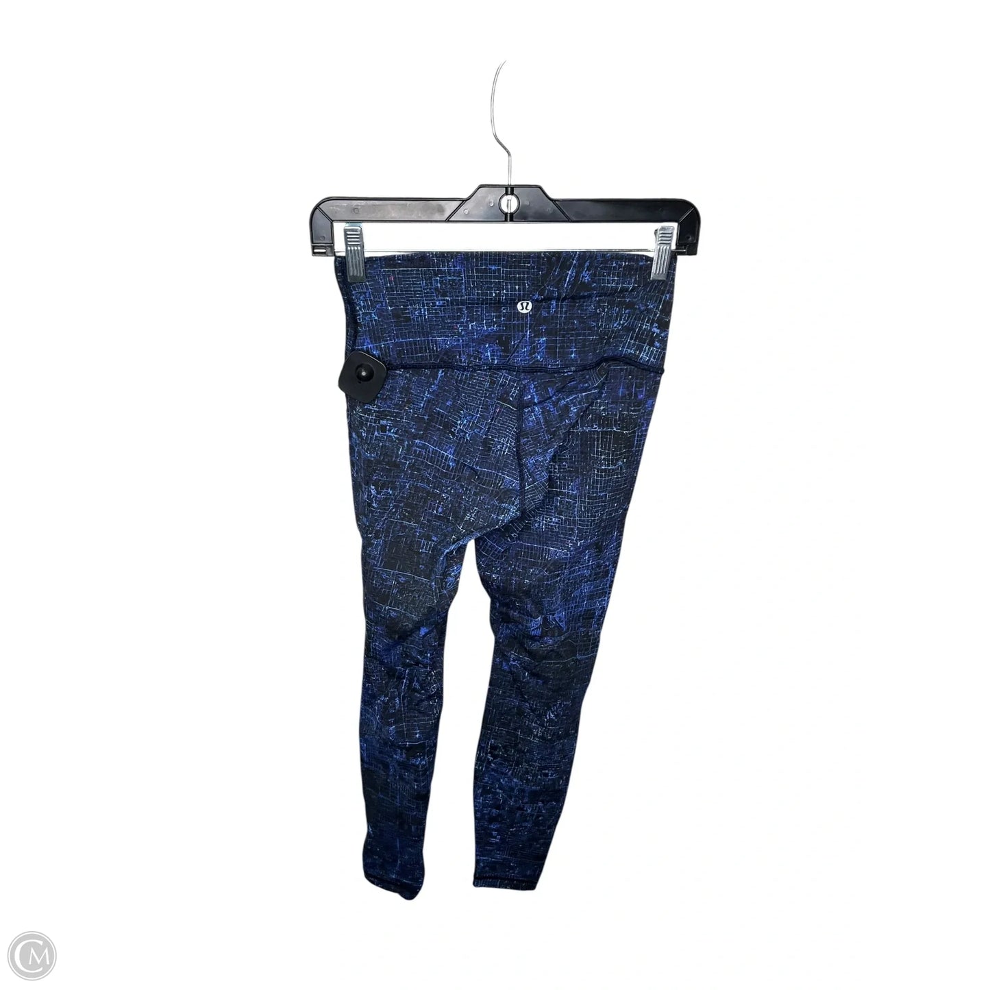 Athletic Leggings By Lululemon In Blue, Size: 4