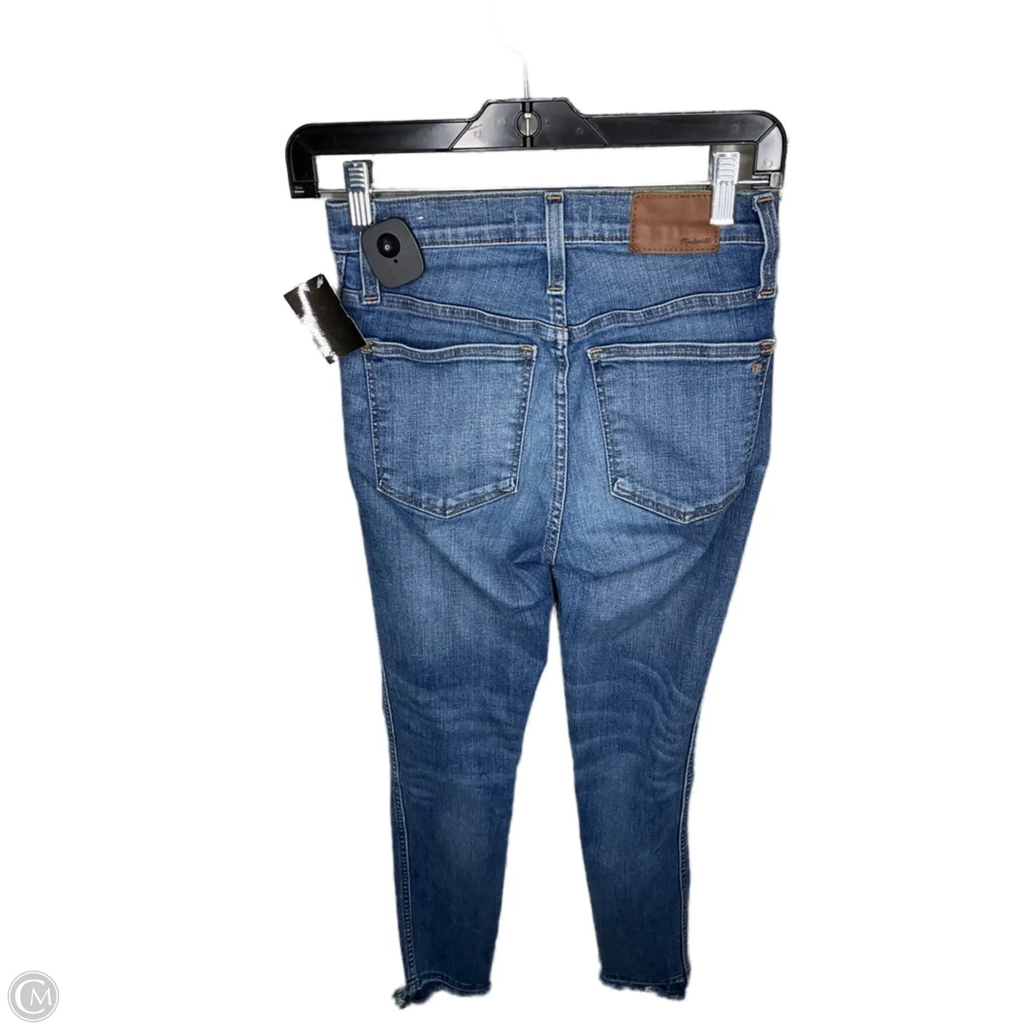 Jeans Skinny By Madewell In Blue Denim, Size: 0