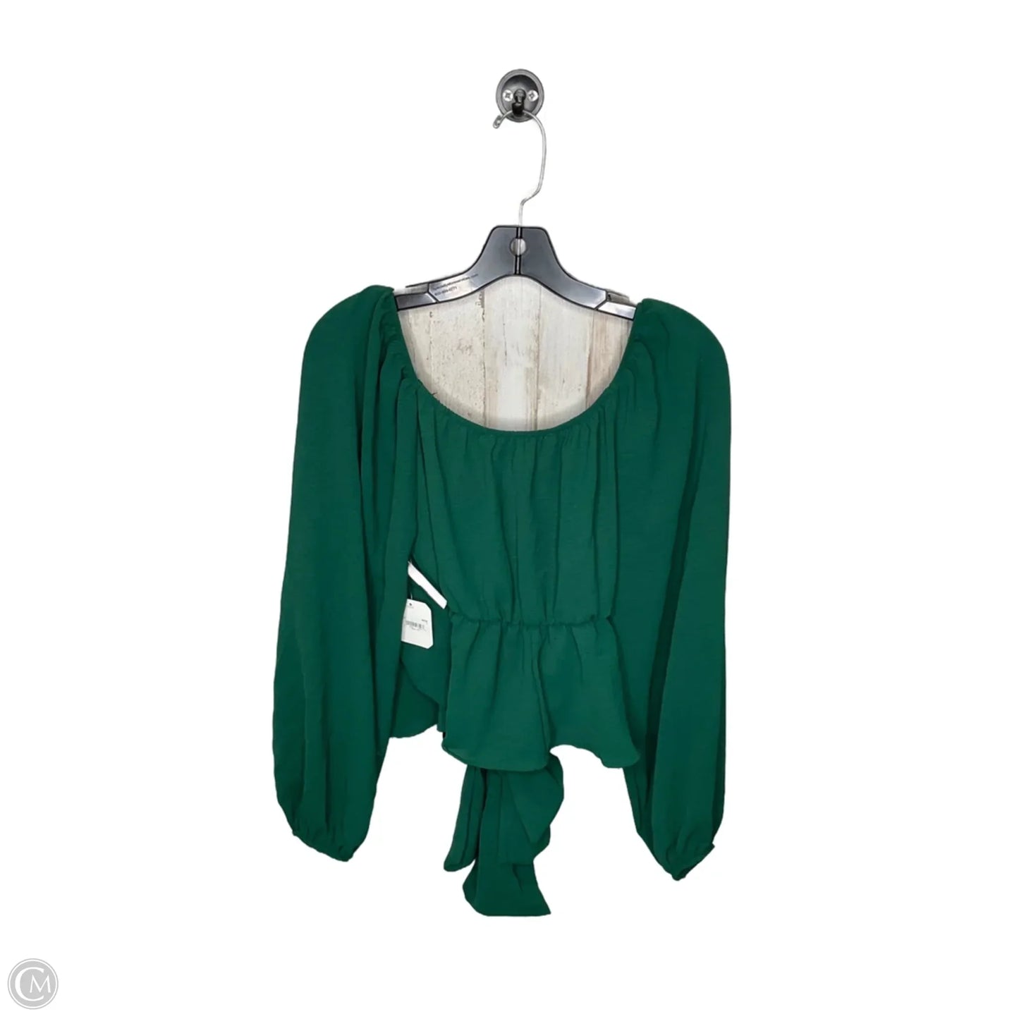 Top Long Sleeve By Altard State In Green, Size: L
