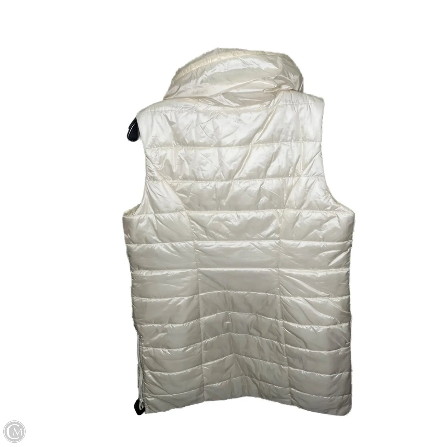 Vest Puffer & Quilted By Chicos In Cream, Size: M