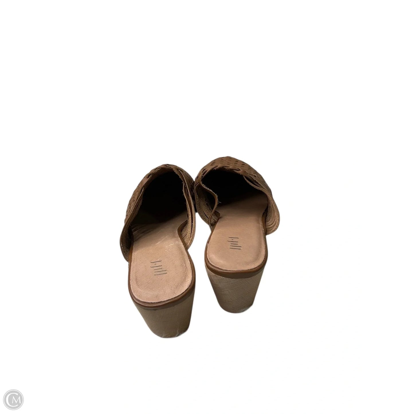 Sandals Heels Block By J. Jill In Brown, Size: 9