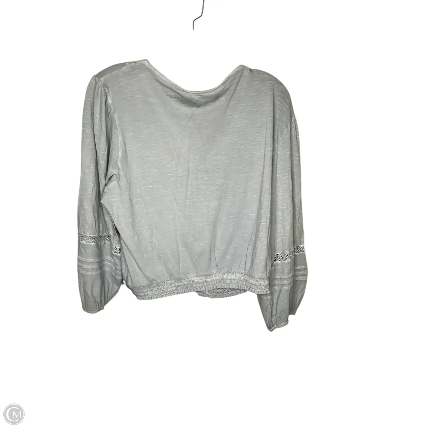 Top Long Sleeve By Lucky Brand In Blue, Size: L