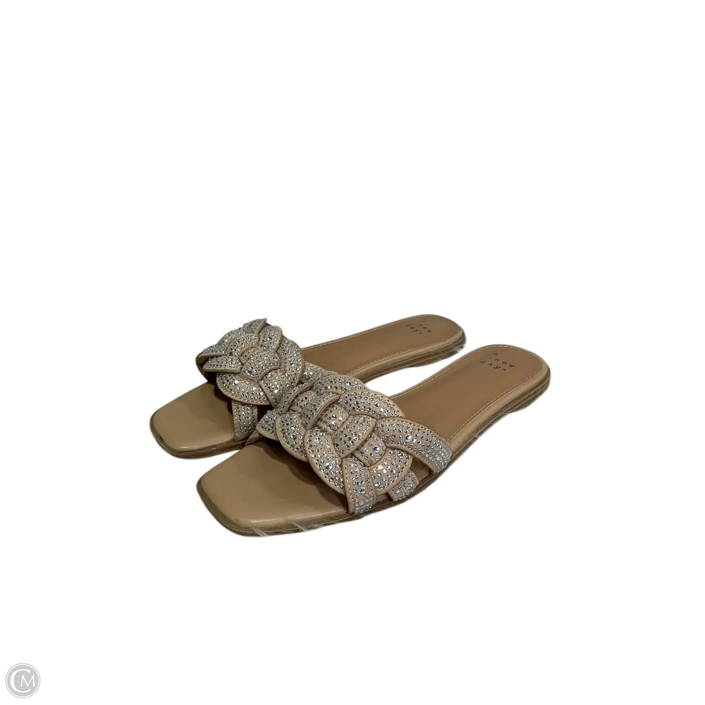 Sandals Flats By A New Day In Tan, Size: 7