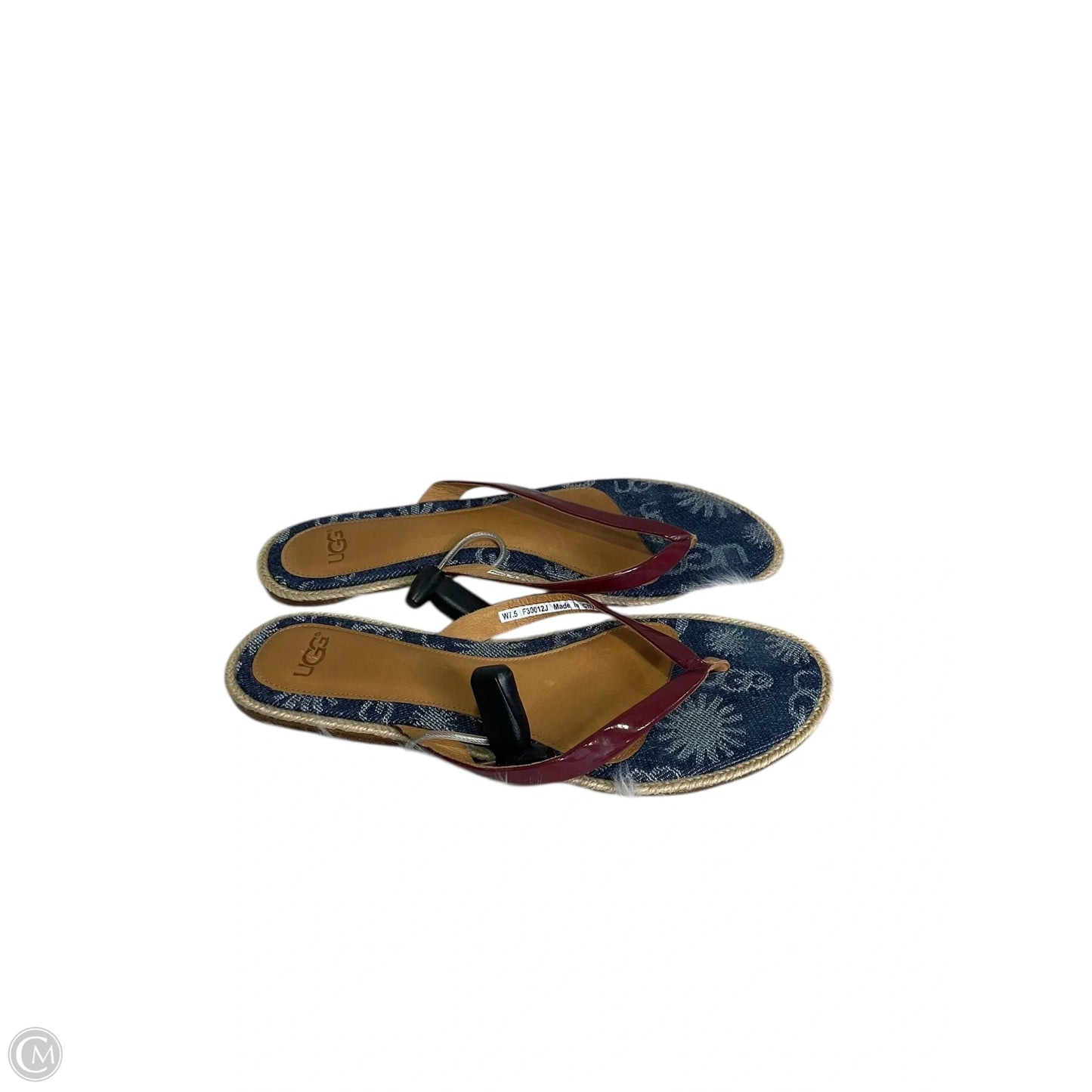 Shoes Designer By Ugg In Brown, Size: 7.5