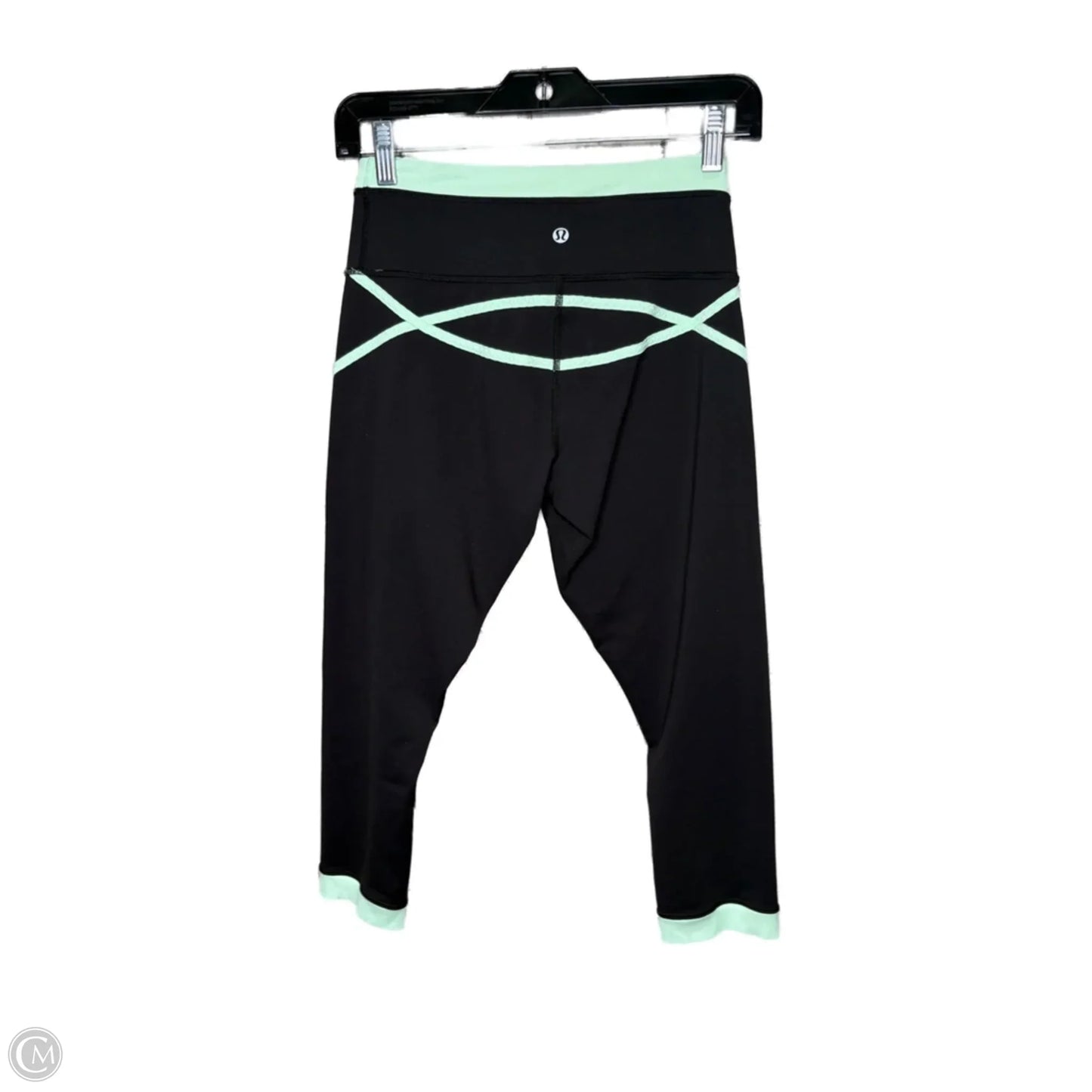 Athletic Capris By Lululemon In Black, Size: 6