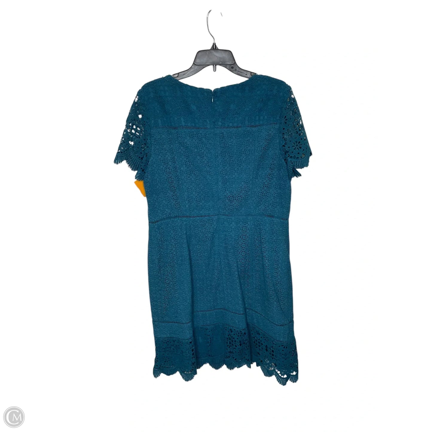 Dress Casual Midi By Talbots In Blue, Size: 16