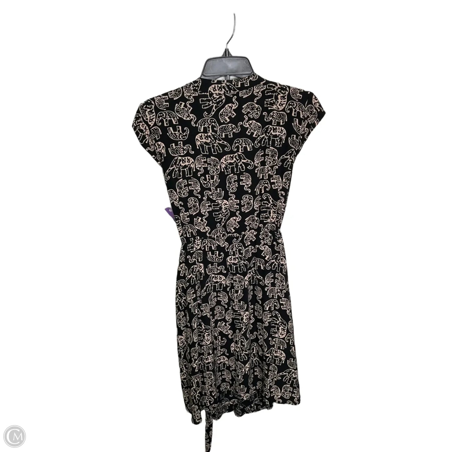 Dress Casual Maxi By Maeve In Black & Cream, Size: S