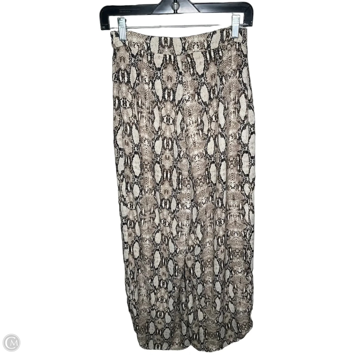 Pants Dress By Sage In Snakeskin Print, Size: S