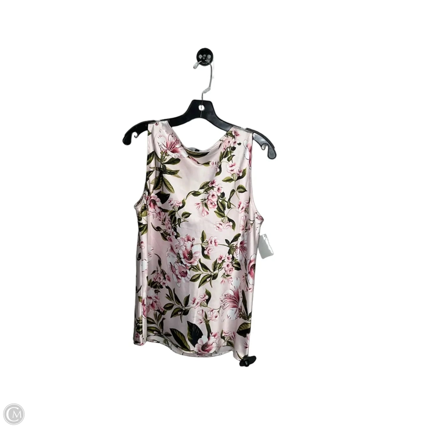 Top Sleeveless By White House Black Market In Floral Print, Size: M