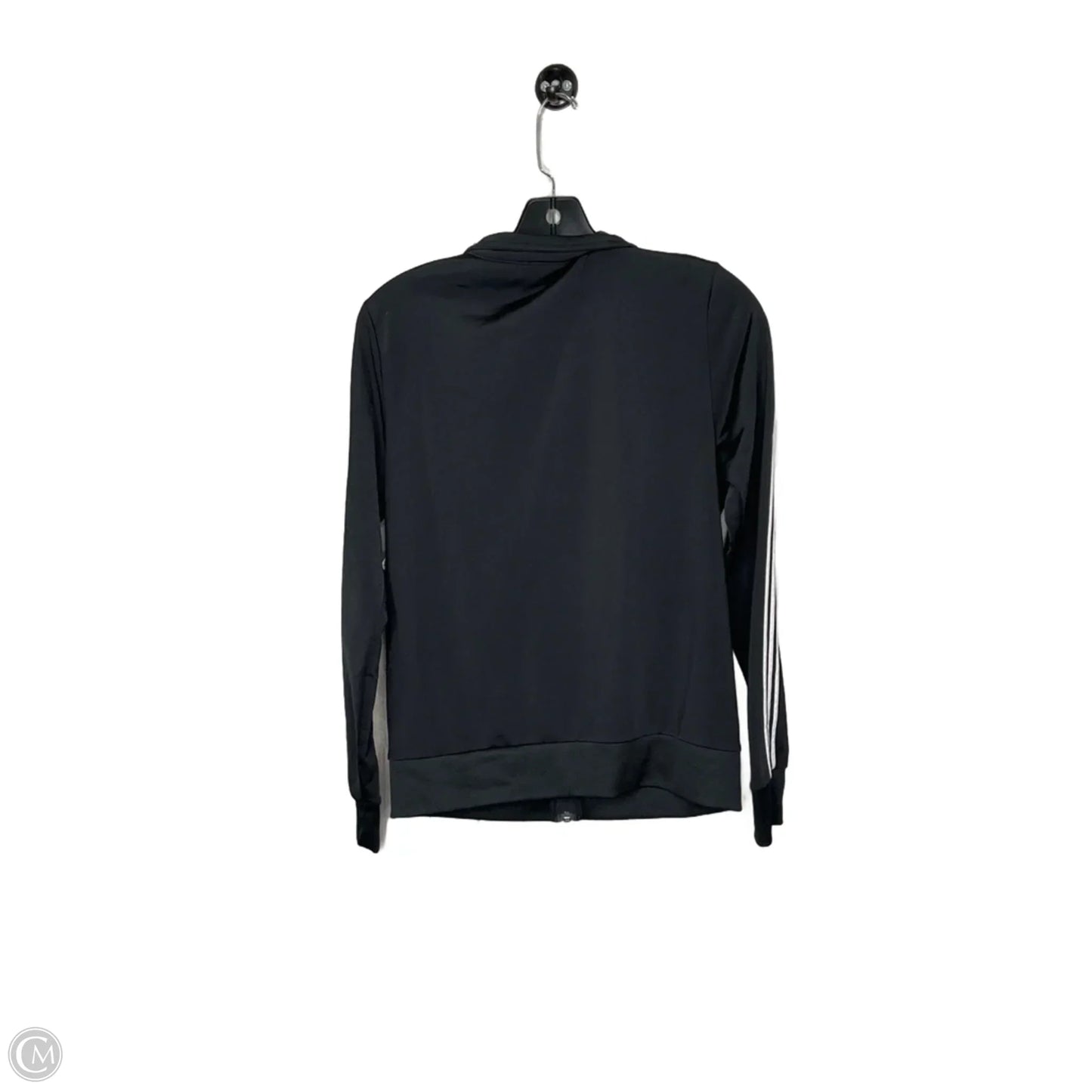 Athletic Jacket By Adidas In Black, Size: S