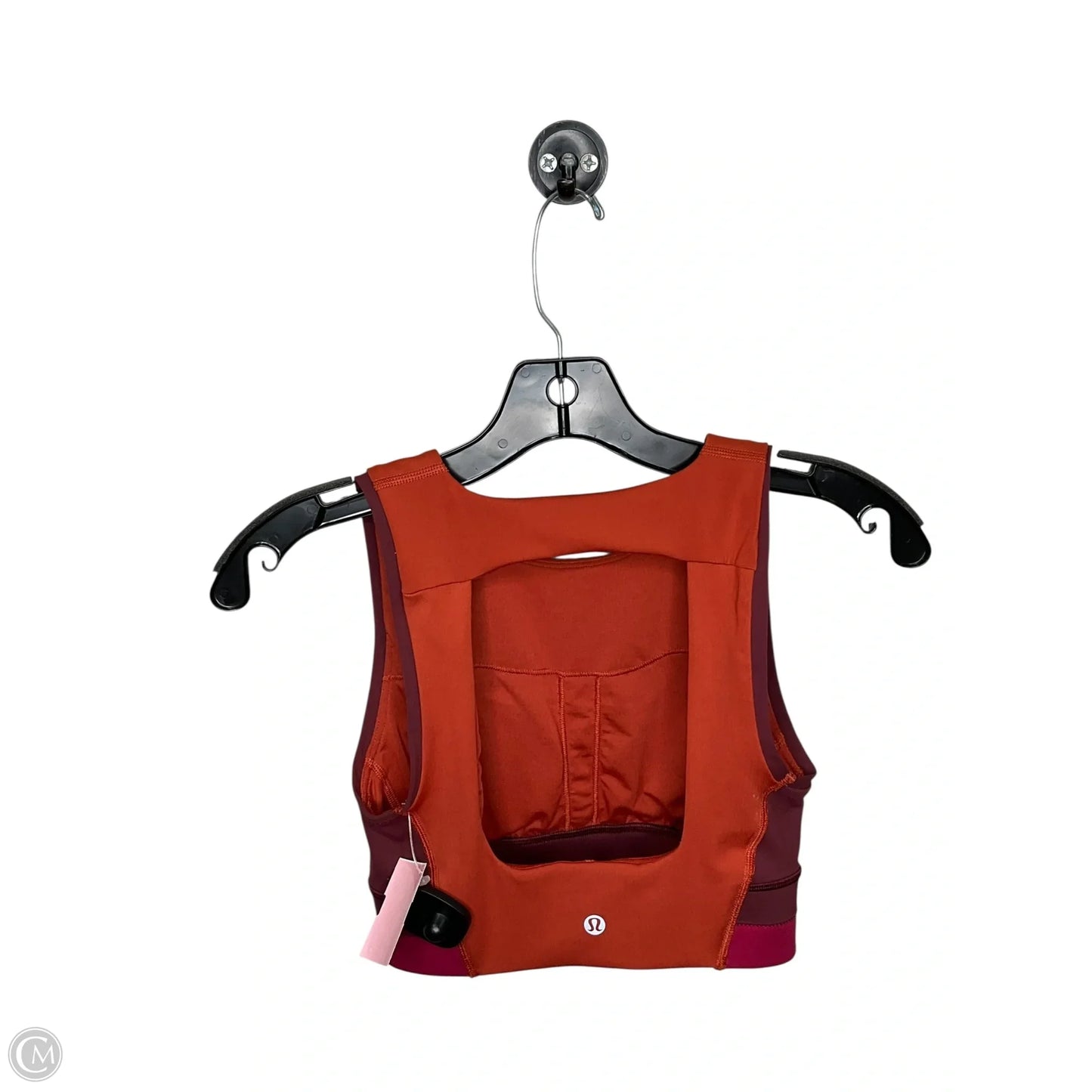 Athletic Bra By Lululemon In Orange, Size: 4