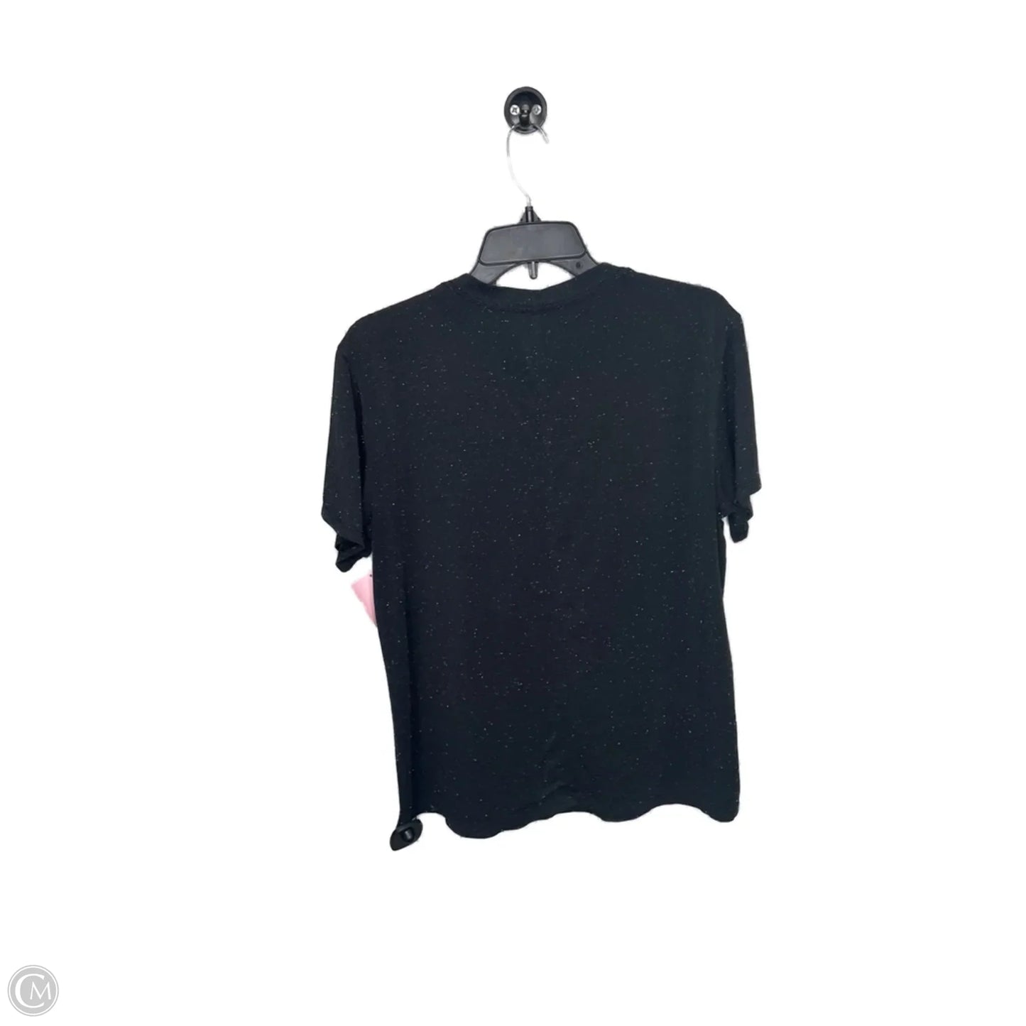 Athletic Top Short Sleeve By Lululemon In Black, Size: M