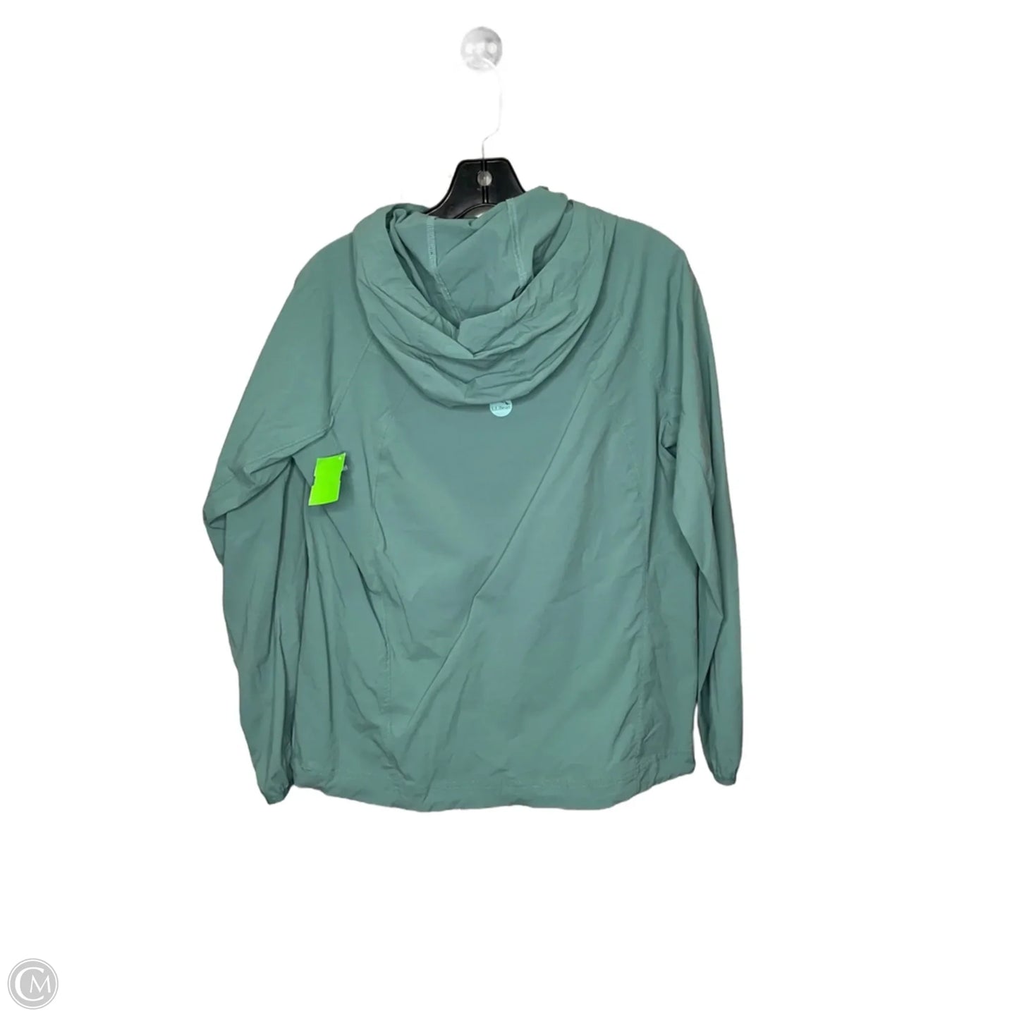 Athletic Jacket By L.l. Bean In Teal, Size: Xs