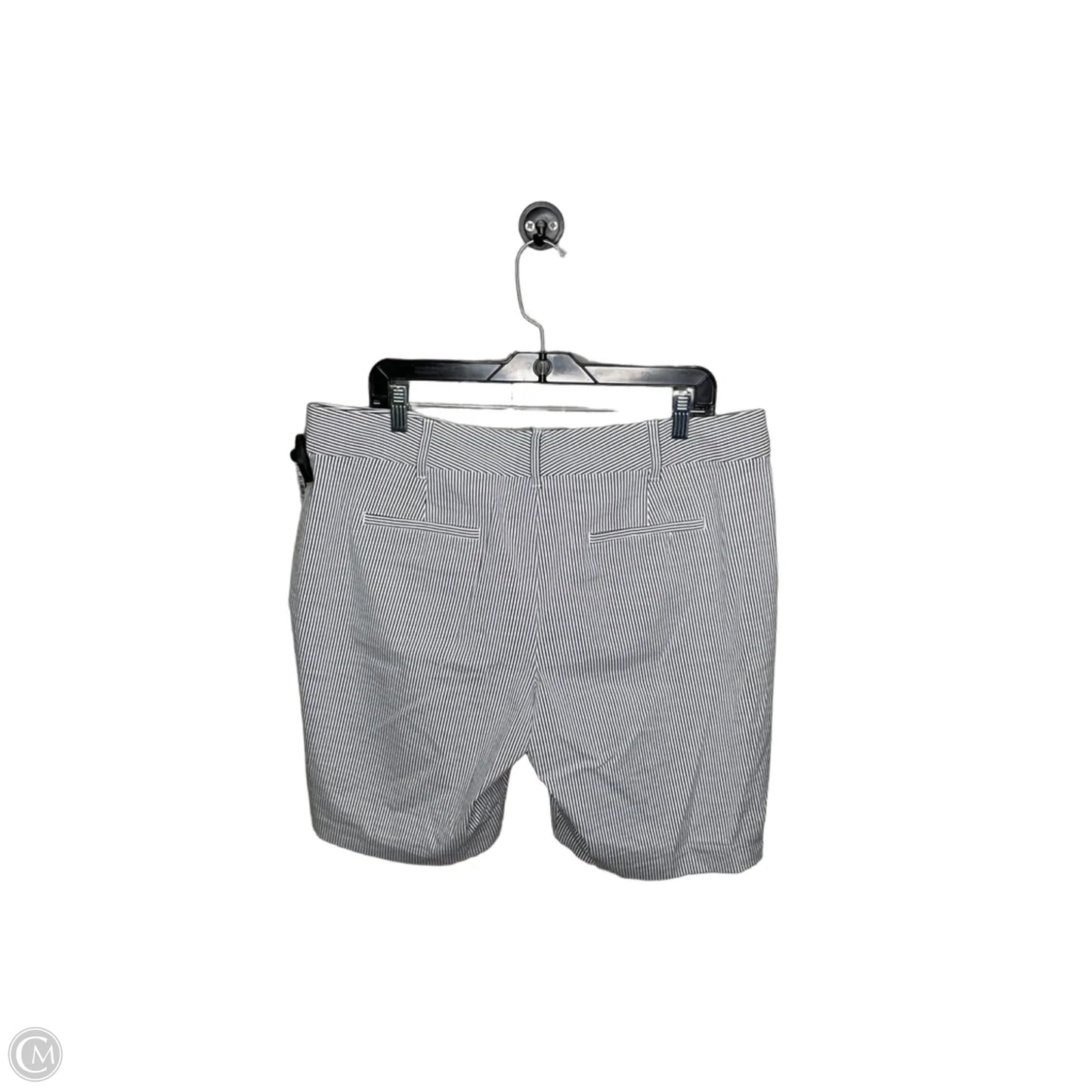 Shorts By Ann Taylor In Striped Pattern, Size: 14