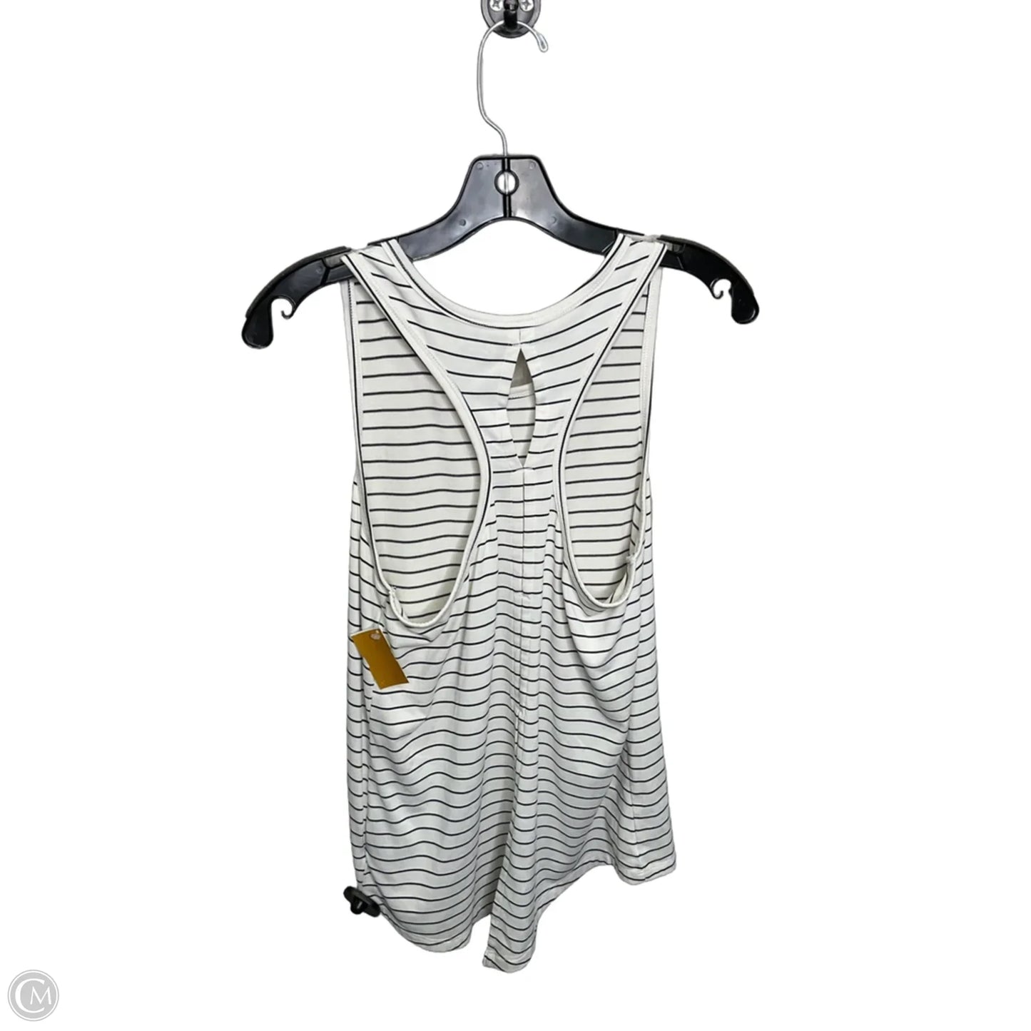 Athletic Tank Top By Old Navy In Striped Pattern, Size: M
