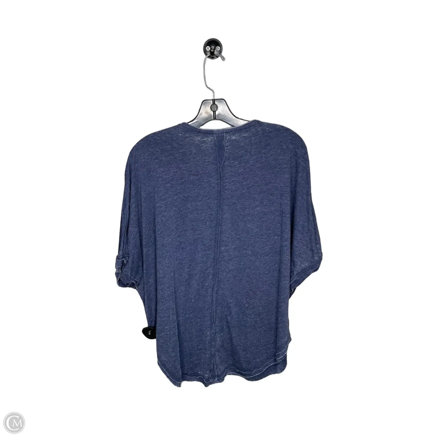 Top Short Sleeve By Simply Southern In Blue, Size: Xl