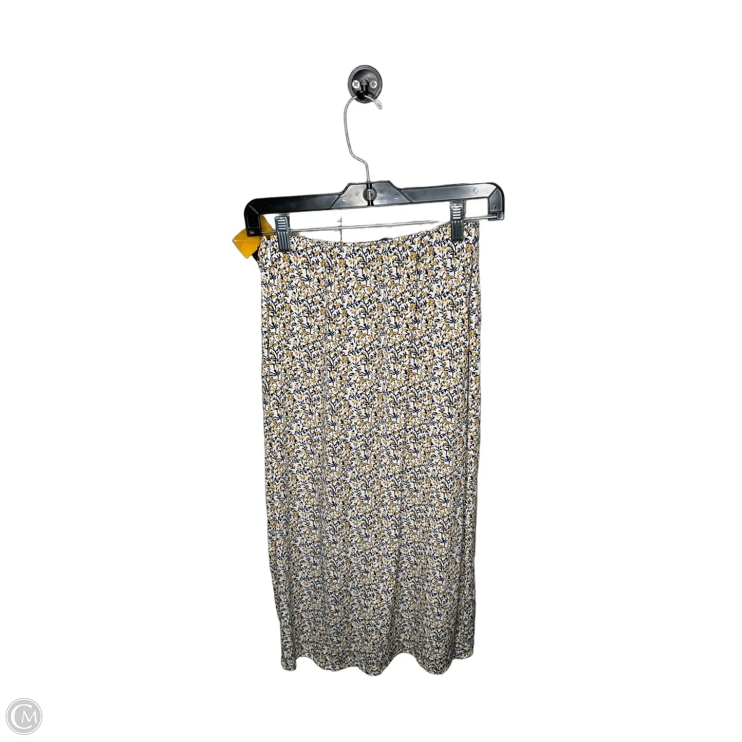 Skirt Midi By Abercrombie And Fitch In Floral Print, Size: Xs