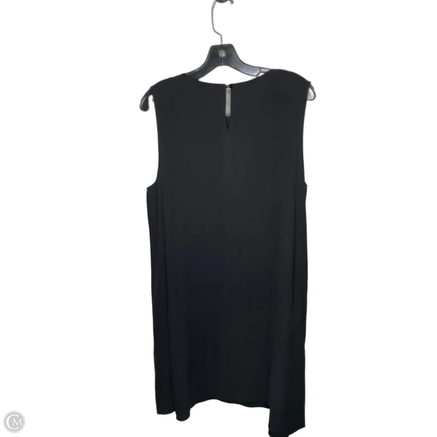 Dress Casual Midi By Eileen Fisher In Black, Size: L