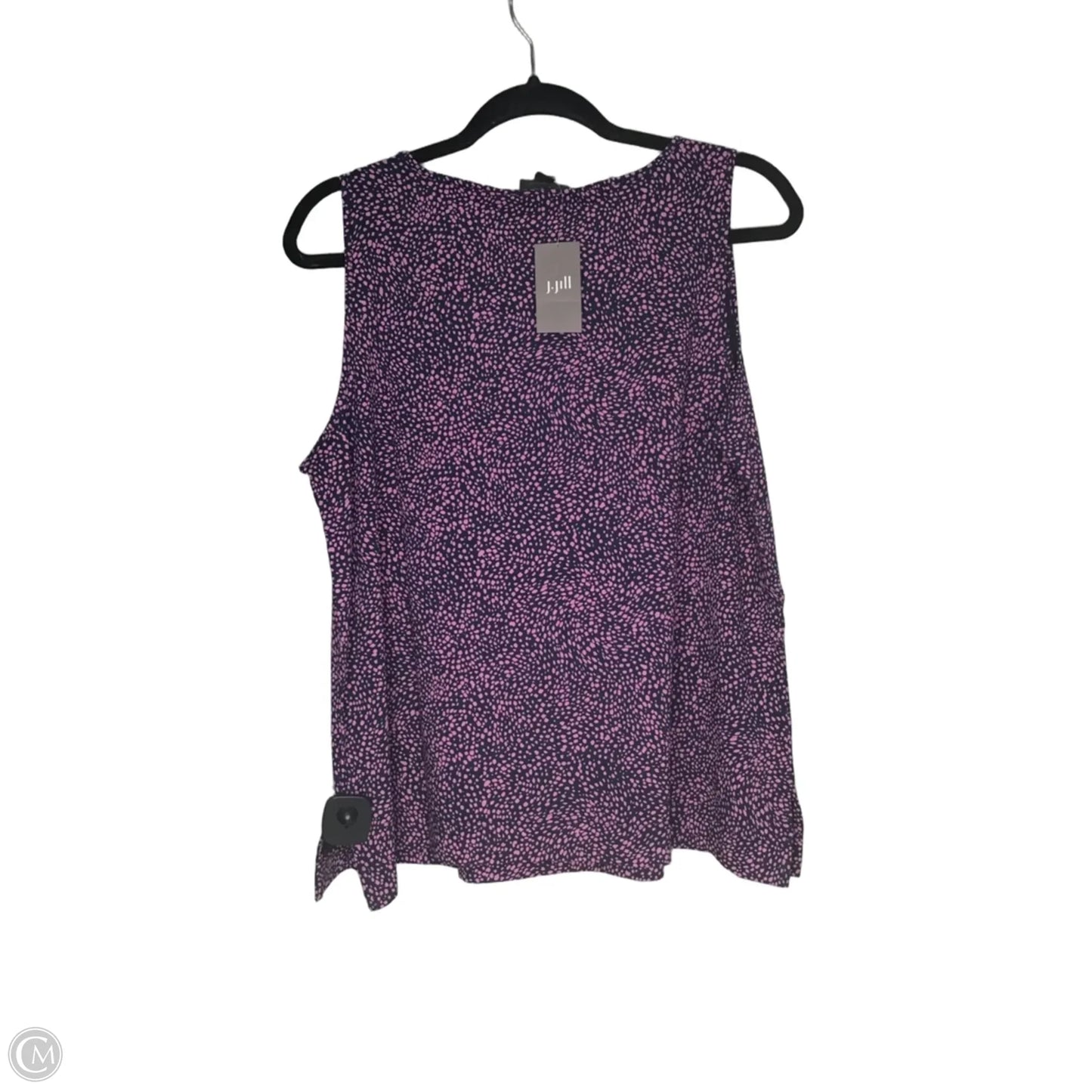 Top Sleeveless By J. Jill In Purple, Size: L