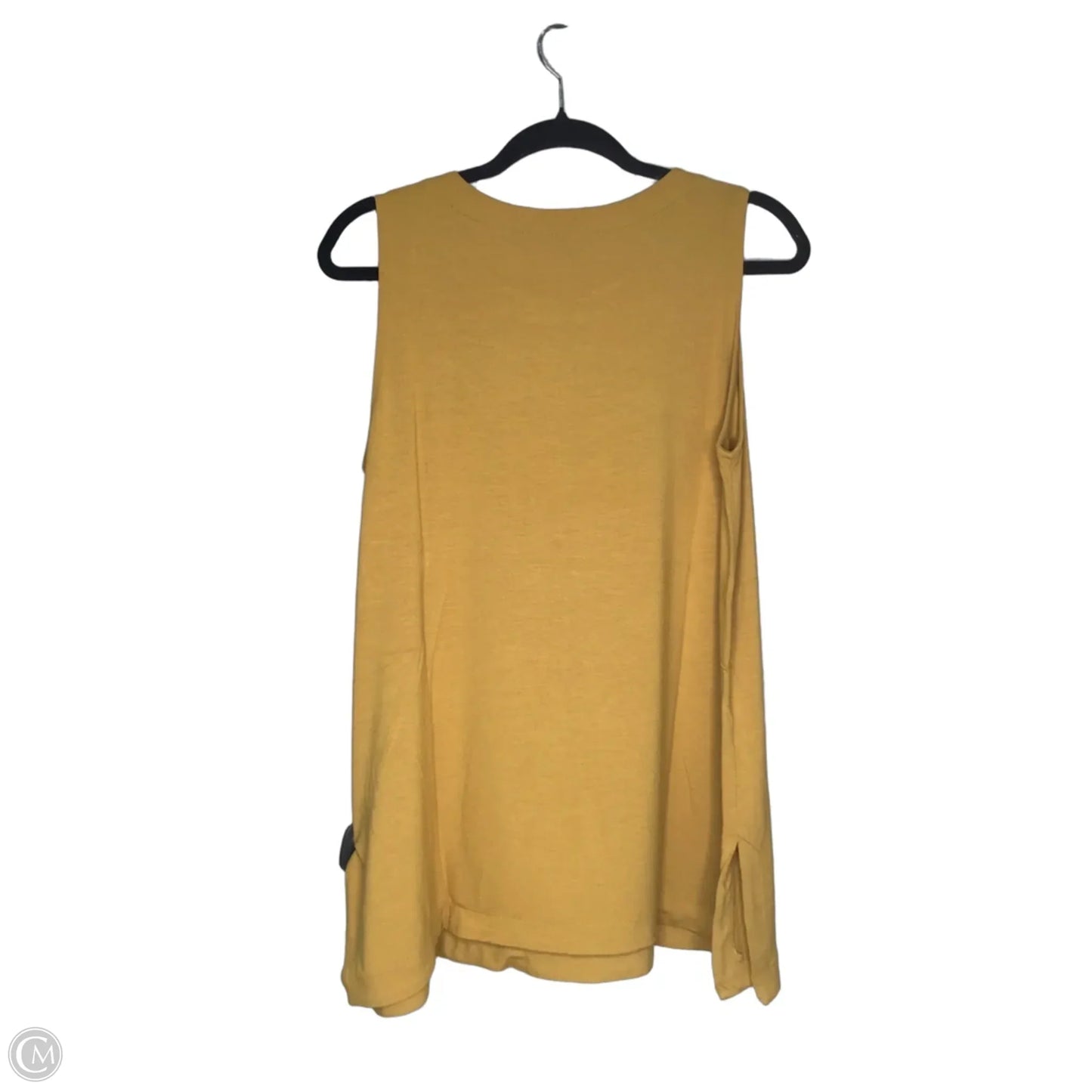 Top Sleeveless By J. Jill In Yellow, Size: L