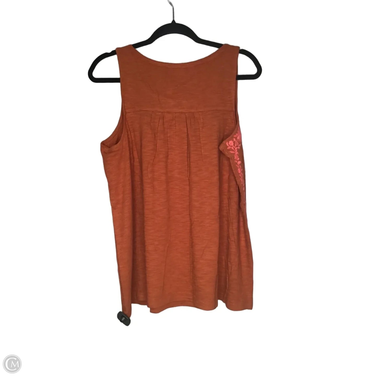 Top Sleeveless By J. Jill In Orange, Size: L