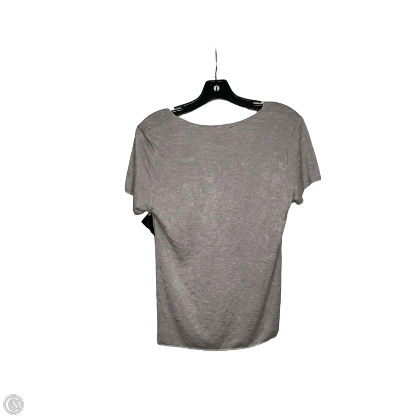 Top Short Sleeve By Clothes Mentor In Grey, Size: S