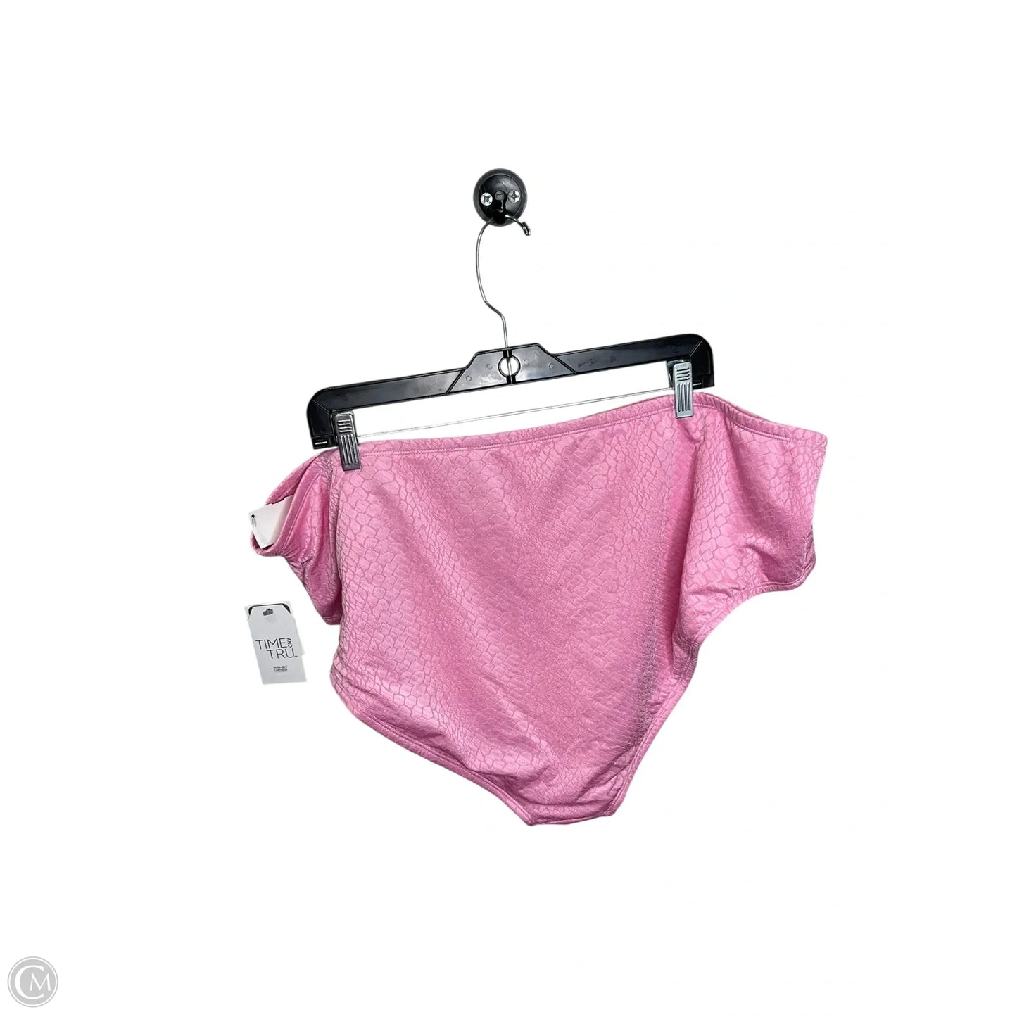 Swimsuit Bottom By Time And Tru In Pink, Size: 3x
