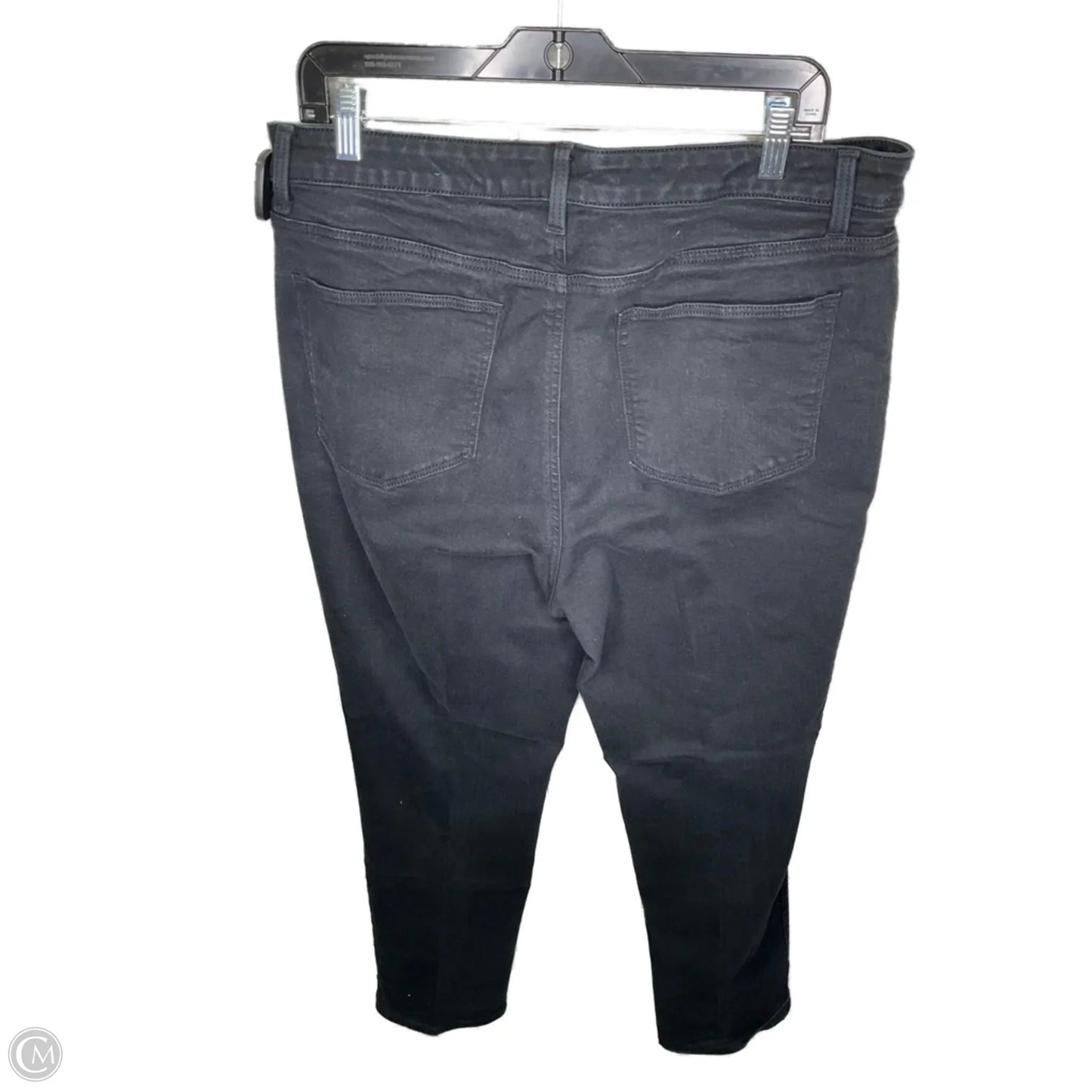 Jeans Straight By Talbots In Black, Size: 16