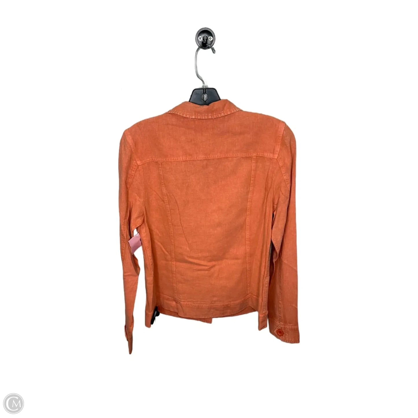 Top Long Sleeve By New Directions In Orange, Size: M