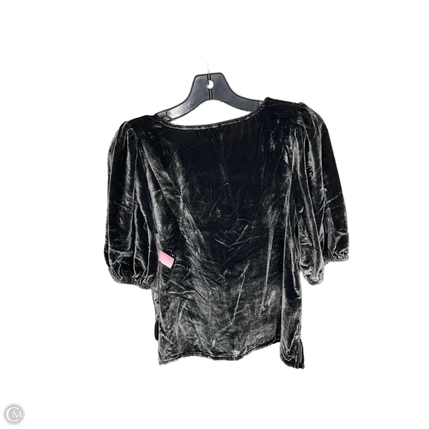 Top 3/4 Sleeve By Loft In Grey, Size: Xs