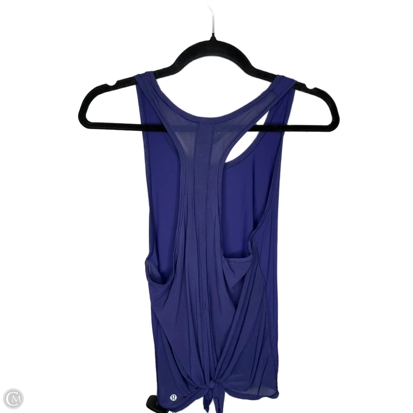 Athletic Tank Top By Lululemon In Navy, Size: 6