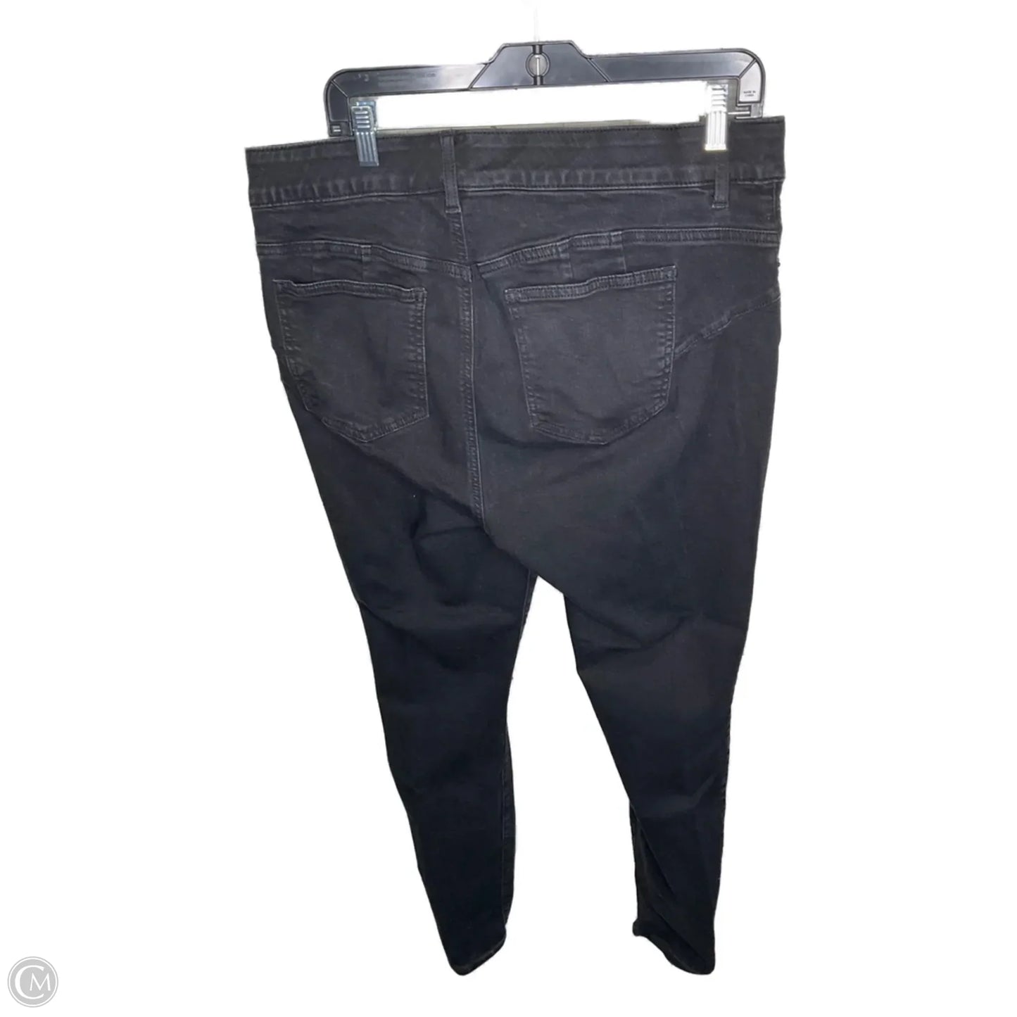 Jeans Skinny By Torrid In Black, Size: 18