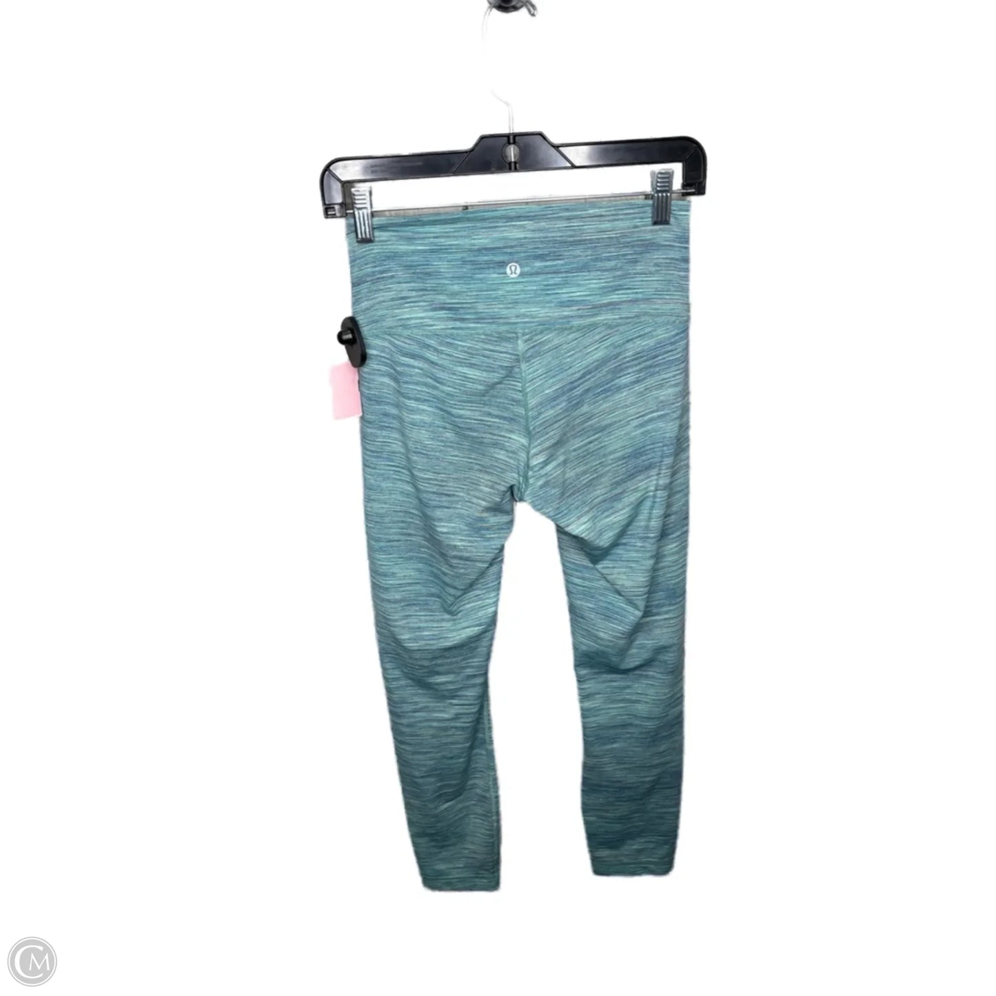Athletic Capris By Lululemon In Green, Size: 6
