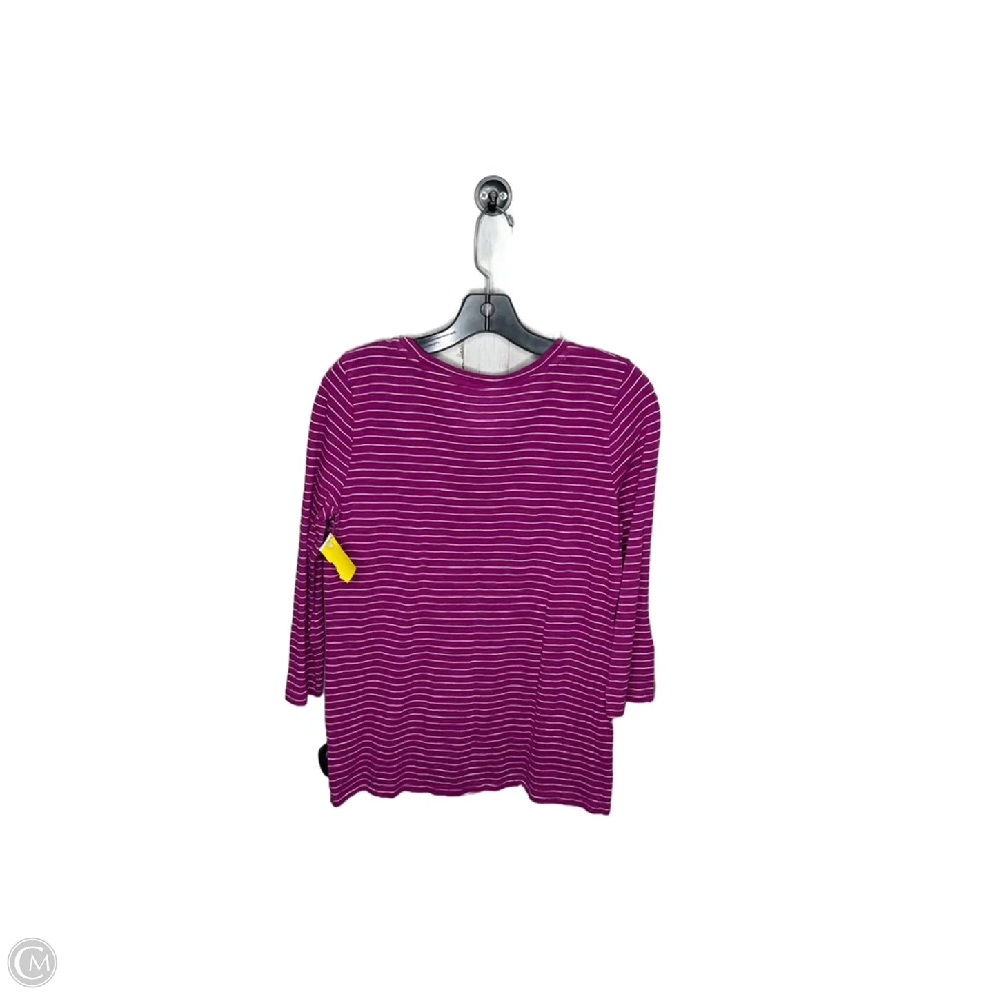 Top Long Sleeve By Talbots In Purple, Size: S