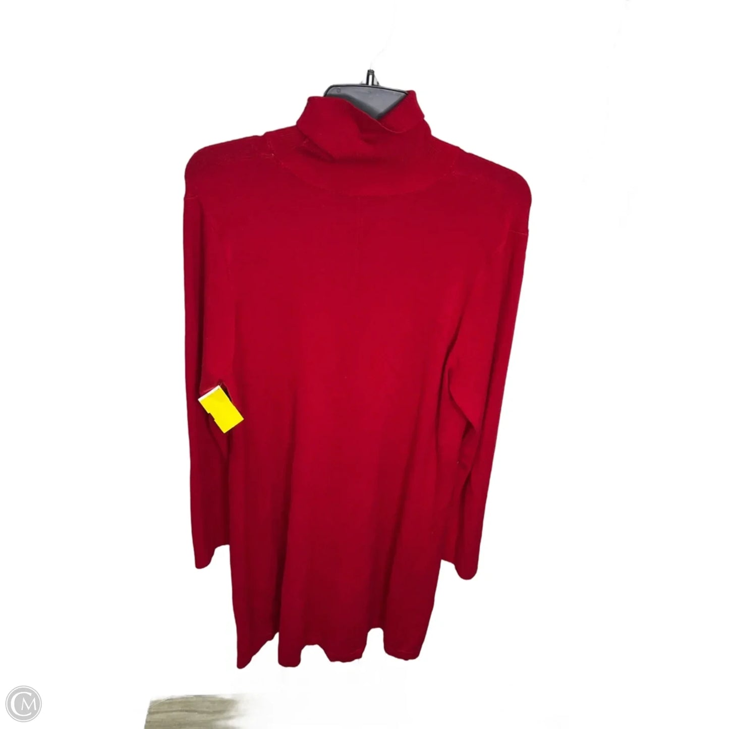 Dress Casual Midi By Apt 9 In Red, Size: Xl