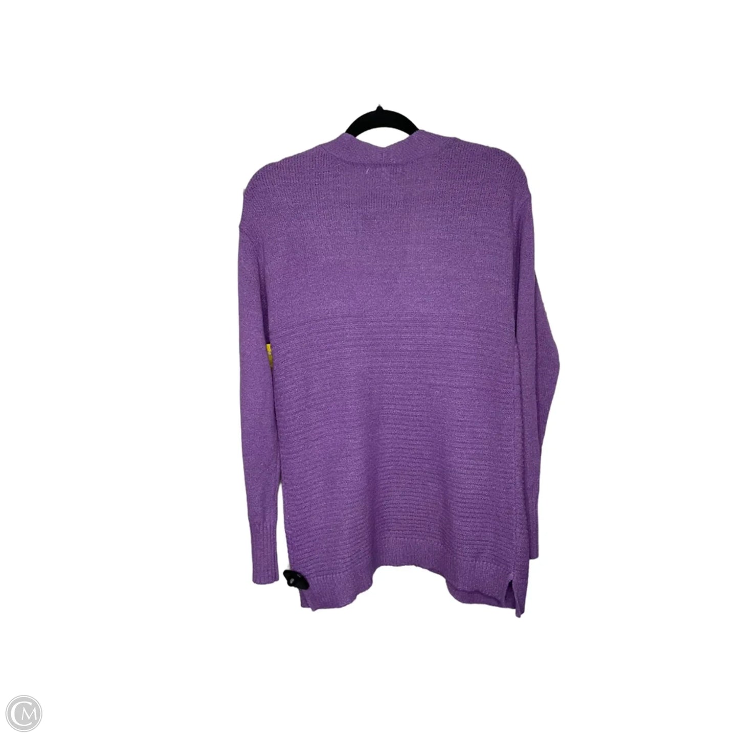 Cardigan By Liz Claiborne In Purple, Size: S