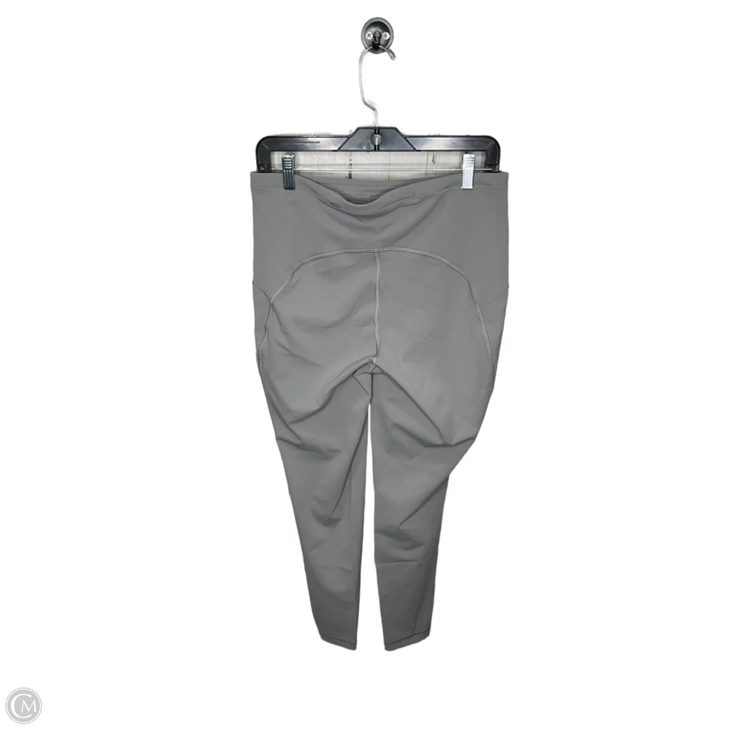 Athletic Leggings By Lululemon In Grey, Size: 12