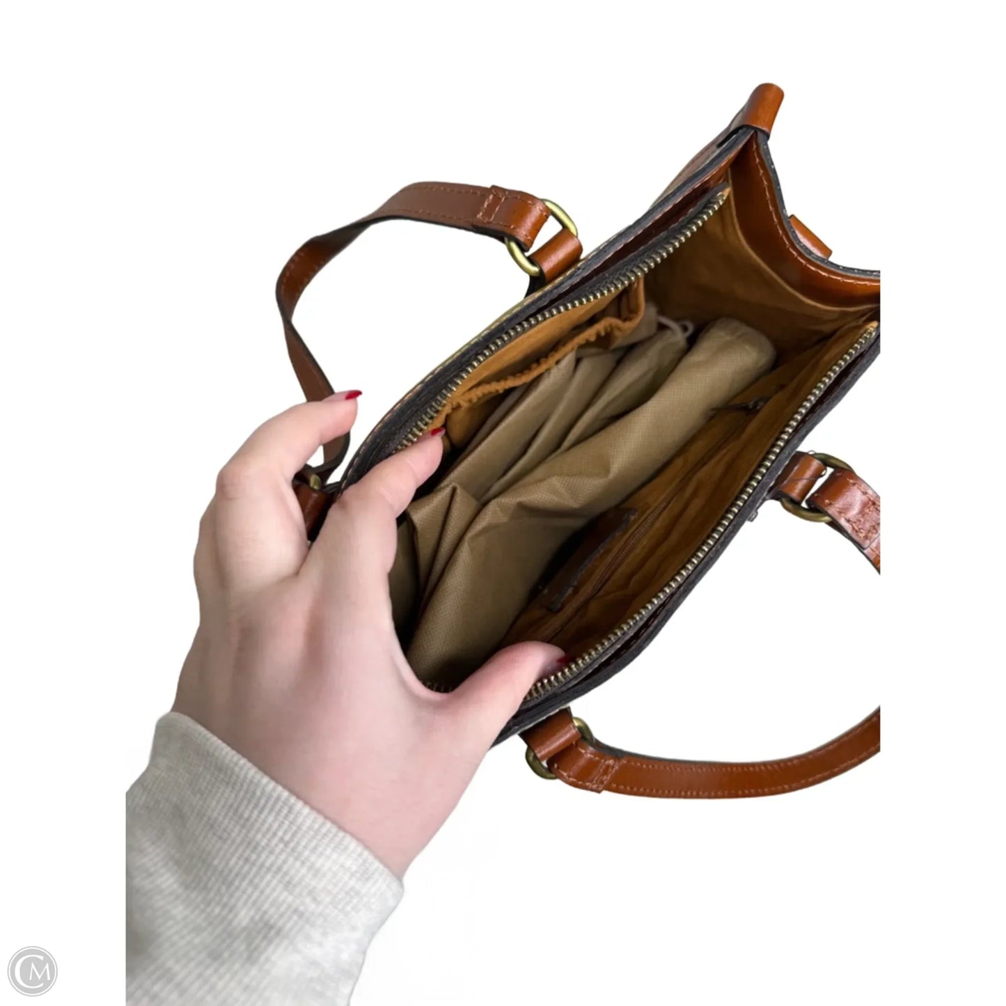 Crossbody Designer By Patricia Nash, Size: Large