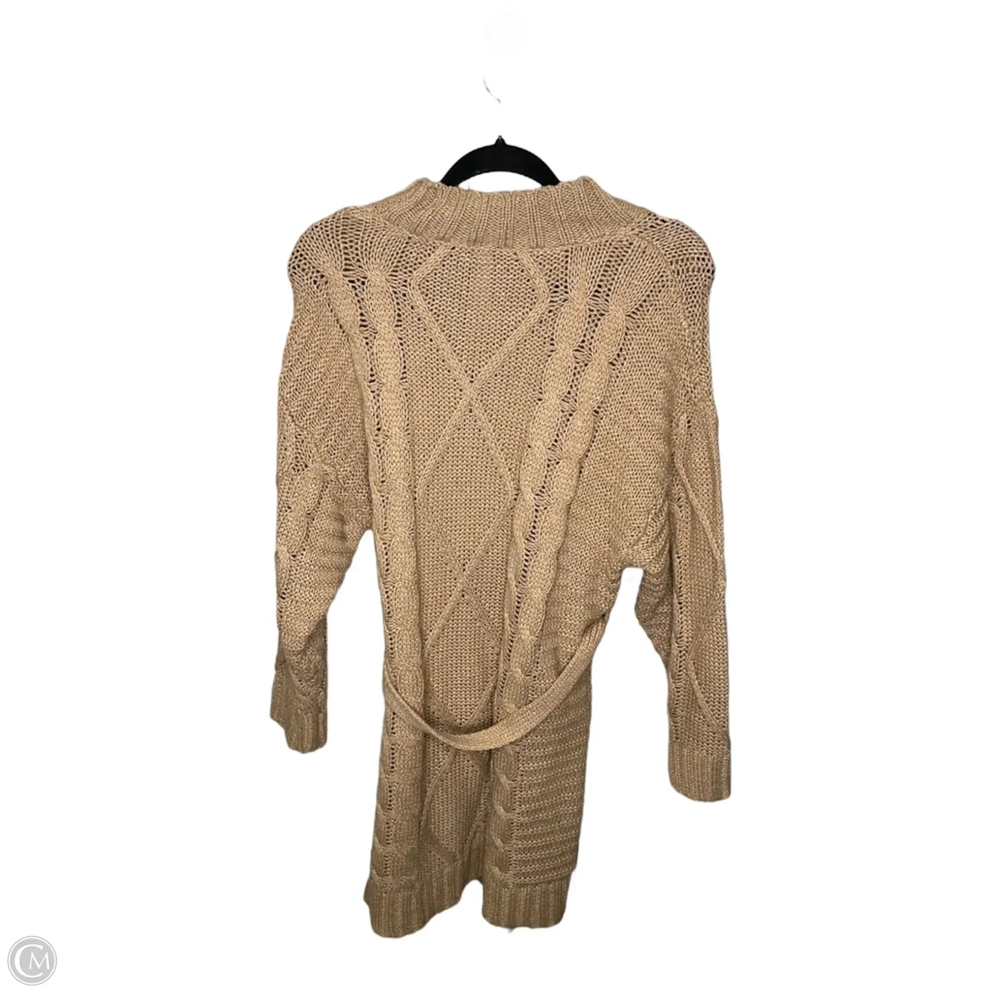 Dress Sweater By Amadi In Brown, Size: S